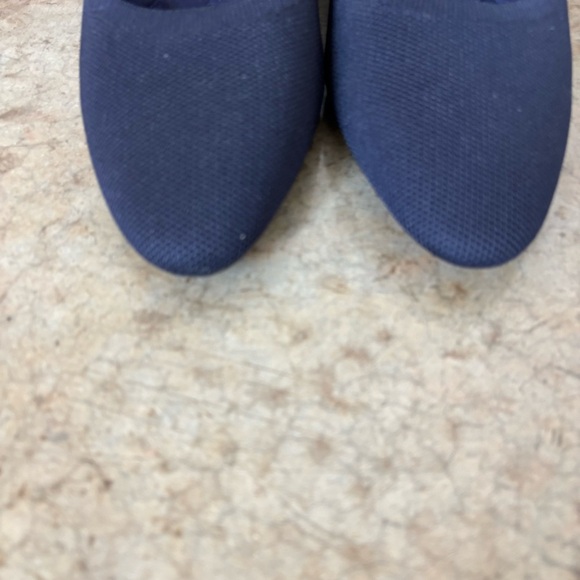 Vivaia Navy Blue Wedge Heels Size 43/11.5 - Picture 2 of 10